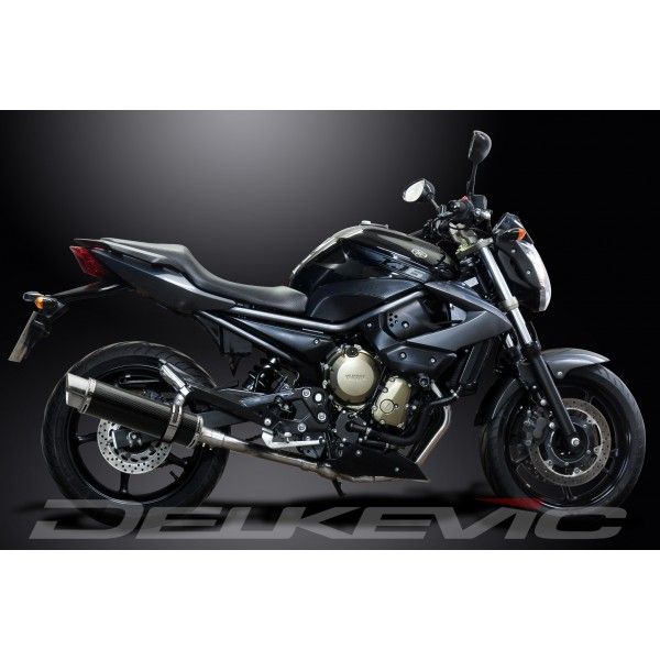 Delkevic volledig systeem Round Carbon 350mm - XJ6 Diversion (2009-2018)