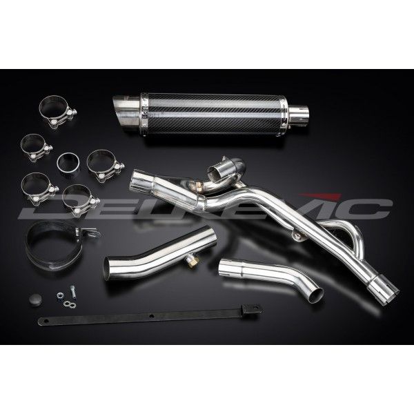 Delkevic slip-on kit Round Carbon 350mm - DL650 V-Strom (2012-2016) ABS
