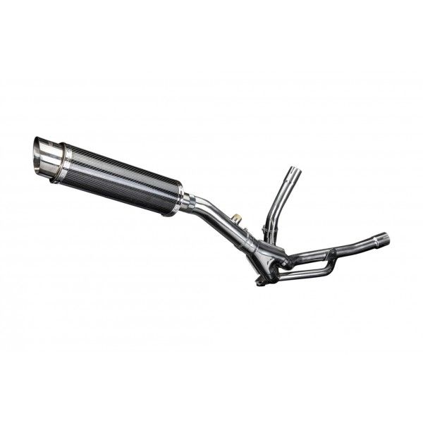 Delkevic slip-on kit Round Carbon 350mm - DL650 V-Strom (2012-2016) ABS