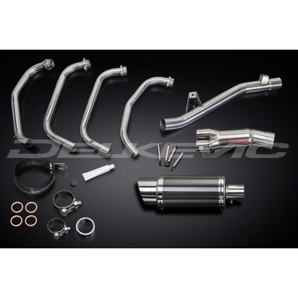 Delkevic volledig systeem Round Carbon 200mm - GSF1200 BANDIT (1995-2007)