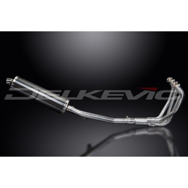 Delkevic volledig systeem Oval Carbon 450mm - GSF1200 BANDIT (1995-2007)