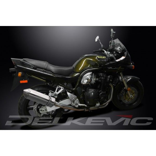Delkevic volledig systeem Tri-Oval RVS 320mm - GSF1200 BANDIT (1995-2007)