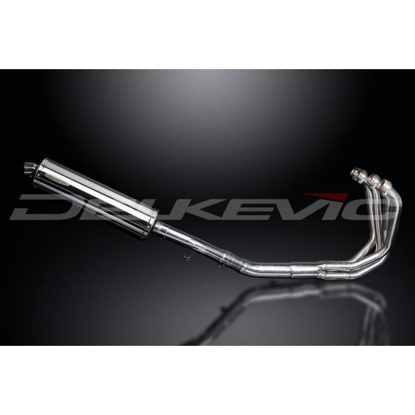 Delkevic volledig systeem Oval RVS 450mm - GSF1250 BANDIT (2007-2014)