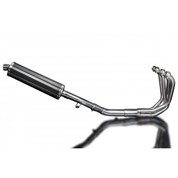 Delkevic volledig systeem Oval Carbon 450mm - GSF1250 BANDIT (2007-2014)