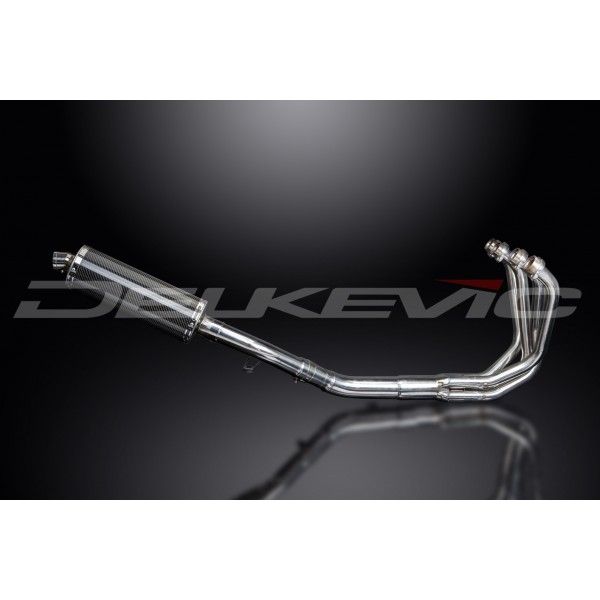 Delkevic volledig systeem Oval Carbon 350mm - GSF1250 BANDIT (2007-2014)
