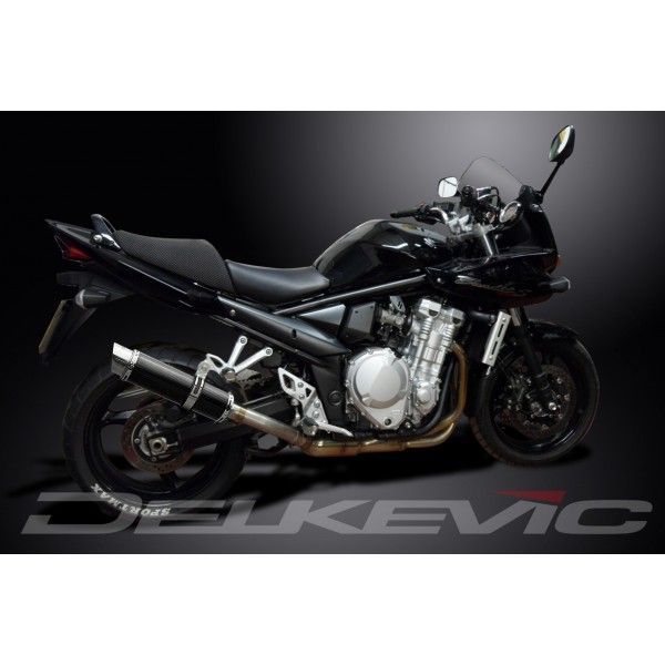 Delkevic volledig systeem Round Carbon 350mm - GSF1250 BANDIT (2007-2014)