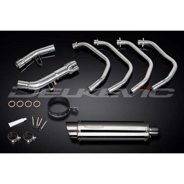 Delkevic volledig systeem Round RVS 350mm - GSF1250 BANDIT (2007-2014)