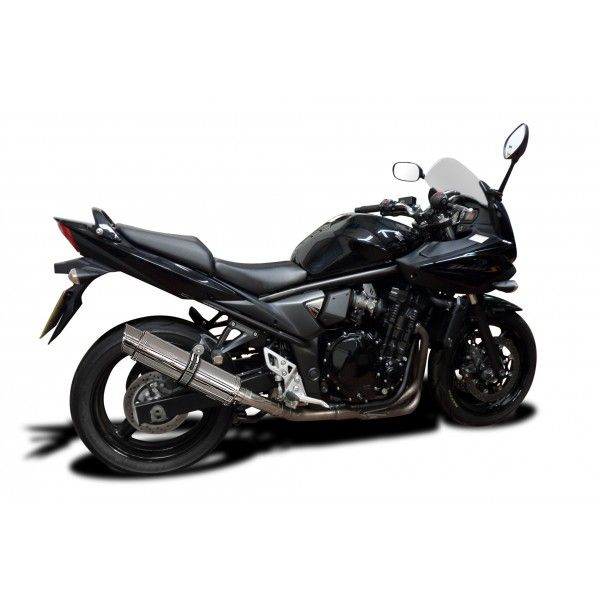 Delkevic volledig systeem Round RVS 350mm - GSF1250 BANDIT (2007-2014)