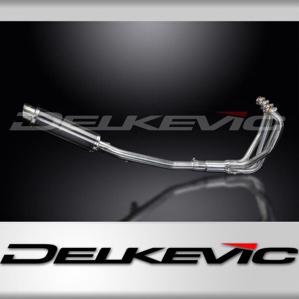 Delkevic volledig systeem Round Carbon 350mm - GSF600 BANDIT (1995-2005)