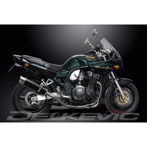 Delkevic volledig systeem Round Carbon 350mm - GSF600 BANDIT (1995-2005)