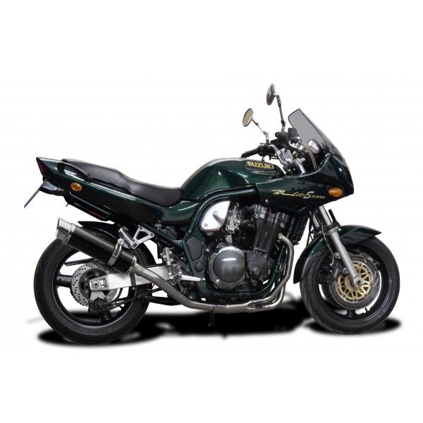 Delkevic volledig systeem Round Carbon 350mm - GSF600 BANDIT (1995-2005)