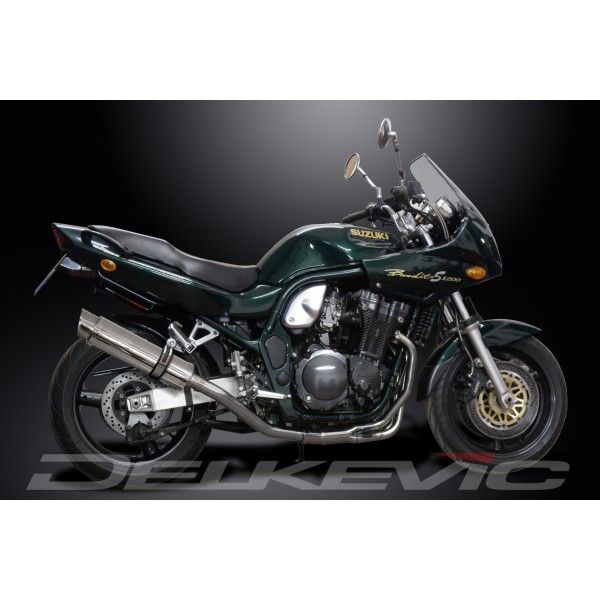 Delkevic volledig systeem Round RVS 350mm - GSF600 BANDIT (1995-2005)