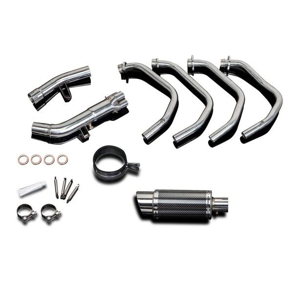 Delkevic volledig systeem Round Carbon 200mm - GSF650 BANDIT (2007-2014)