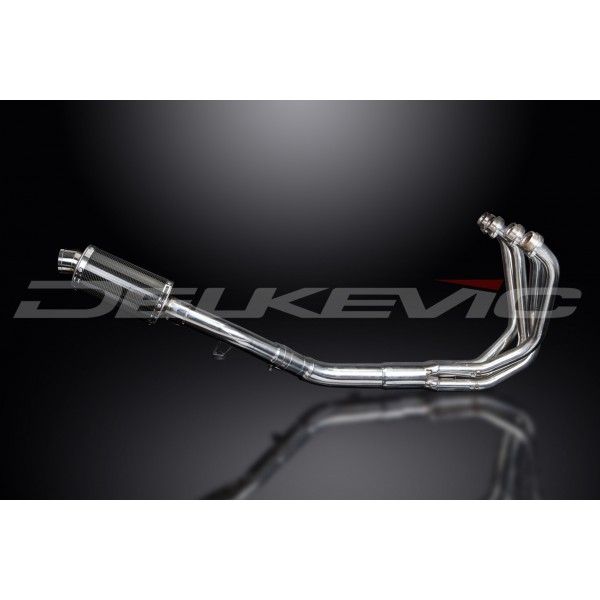 Delkevic volledig systeem Oval Carbon 225mm - GSF650 BANDIT (2007-2014)