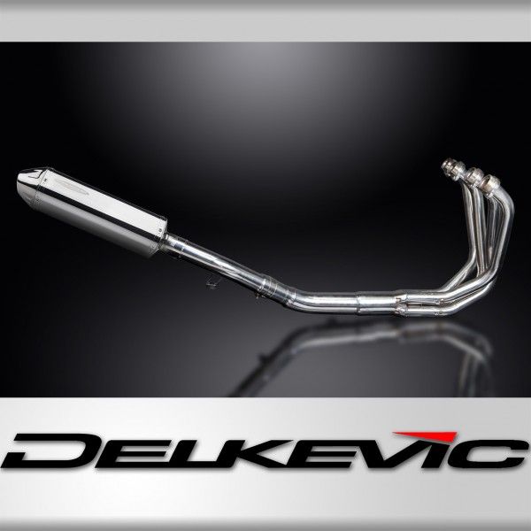 Delkevic volledig systeem Tri-Oval RVS 320mm - GSF650 BANDIT (2007-2014)