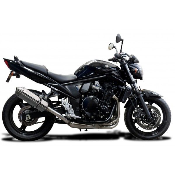 Delkevic volledig systeem Tri-Oval RVS 320mm - GSF650 BANDIT (2007-2014)