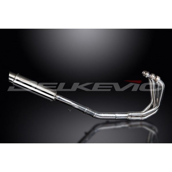 Delkevic volledig systeem Round RVS 350mm - GSF650 BANDIT (2007-2014)