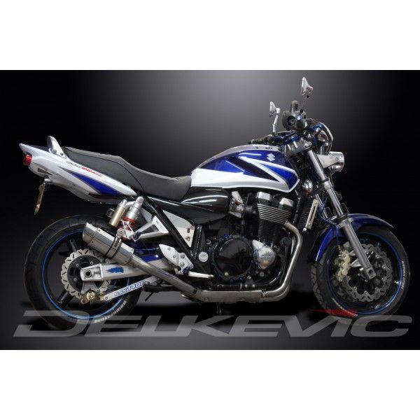 Delkevic volledig systeem Round RVS 200mm - GSX1400 (2001-2004)