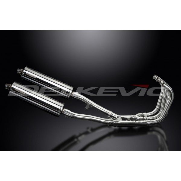 Delkevic volledig systeem Oval RVS 450mm - GSX1400 (2001-2004)