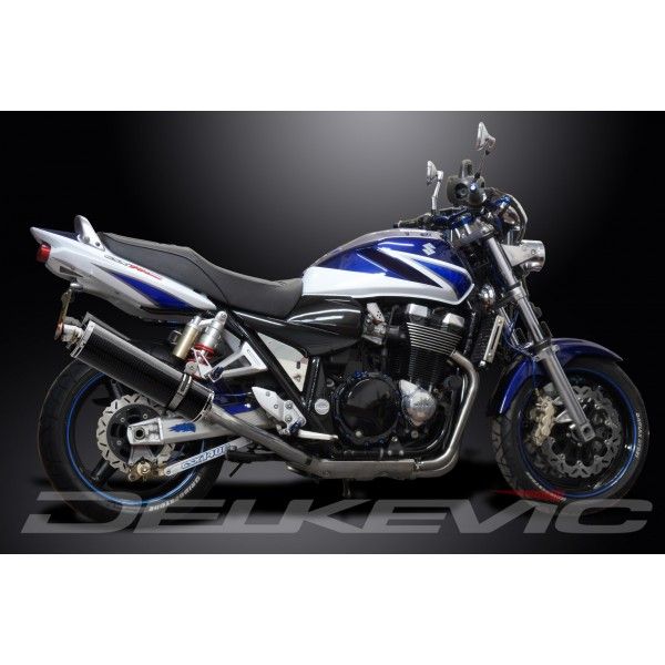 Delkevic volledig systeem Oval Carbon 450mm - GSX1400 (2001-2004)