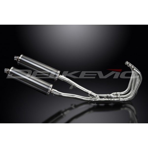 Delkevic volledig systeem Oval Carbon 450mm - GSX1400 (2001-2004)