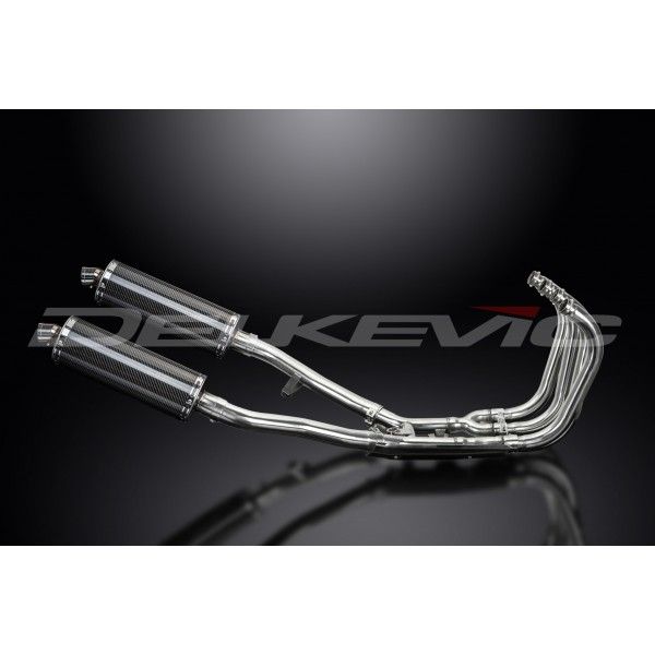 Delkevic volledig systeem Oval Carbon 350mm - GSX1400 (2001-2004)