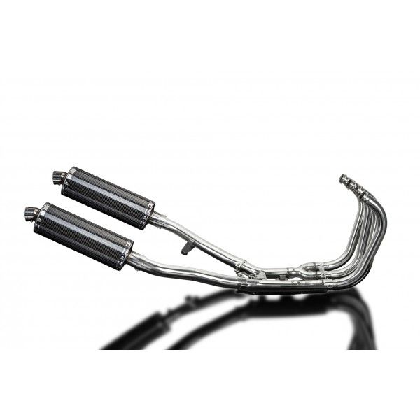 Delkevic volledig systeem Oval Carbon 350mm - GSX1400 (2001-2004)