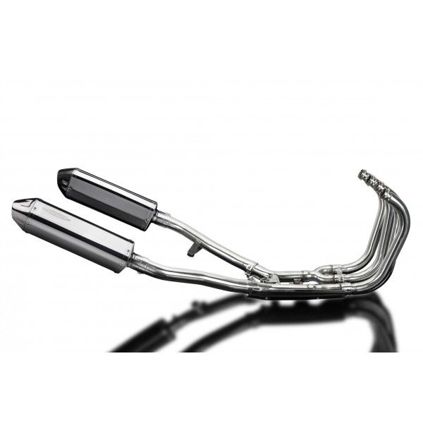 Delkevic volledig systeem Tri-Oval RVS 320mm - GSX1400 (2001-2004)