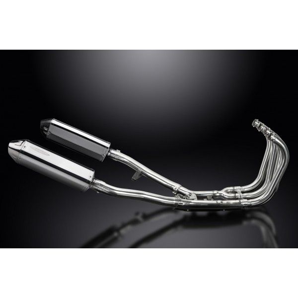 Delkevic volledig systeem Tri-Oval RVS 320mm - GSX1400 (2001-2004)
