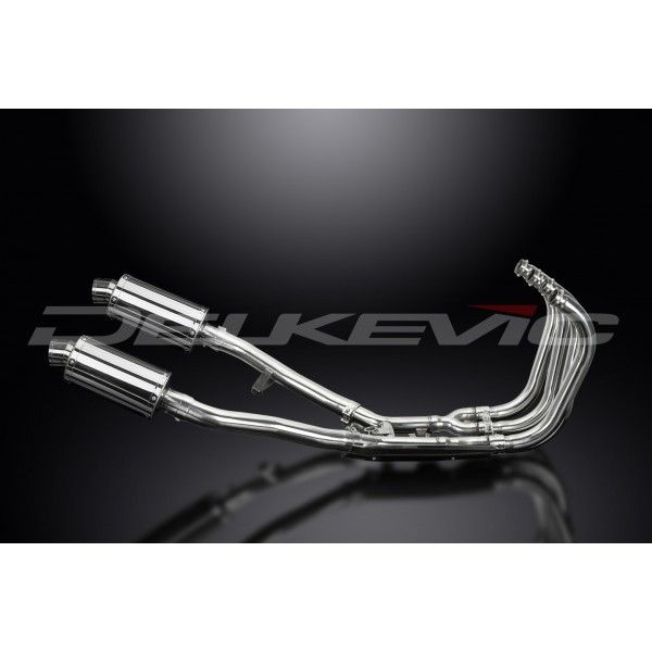 Delkevic volledig systeem Oval RVS 225mm - GSX1400 (2001-2004)
