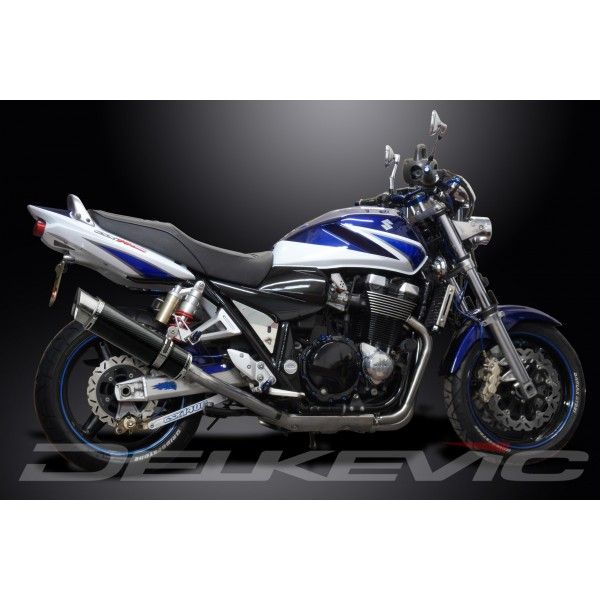 Delkevic volledig systeem Round Carbon 350mm - GSX1400 (2001-2004)