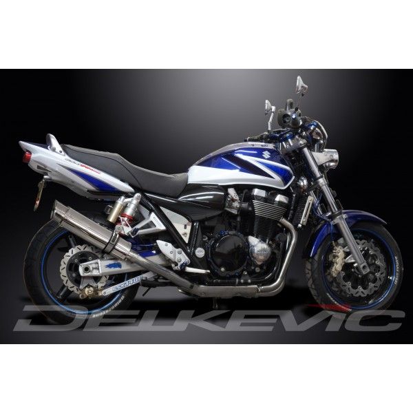 Delkevic volledig systeem Round RVS 350mm - GSX1400 (2001-2004)