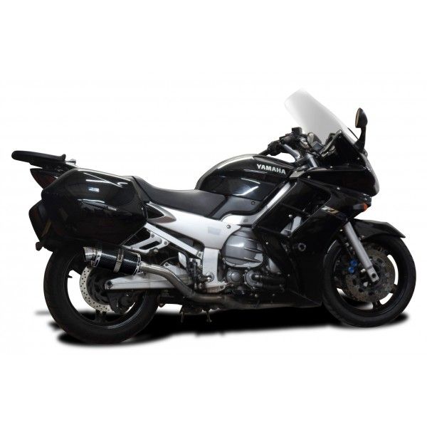 Delkevic slip-on kit Oval Carbon 225mm - FJR1300 (2000-2005)