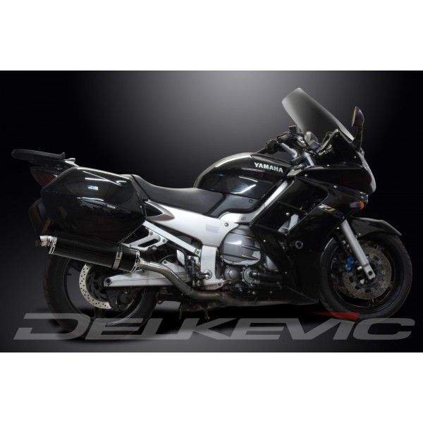 Delkevic slip-on kit Oval Carbon 450mm - FJR1300 (2000-2005)