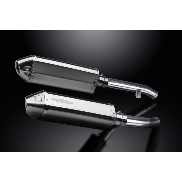 Delkevic slip-on kit Tri-Oval RVS 320mm - FJR1300 (2000-2005)