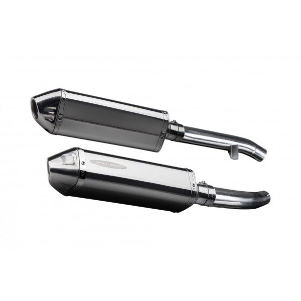 Delkevic slip-on kit Tri-Oval RVS 320mm - FJR1300 (2000-2005)