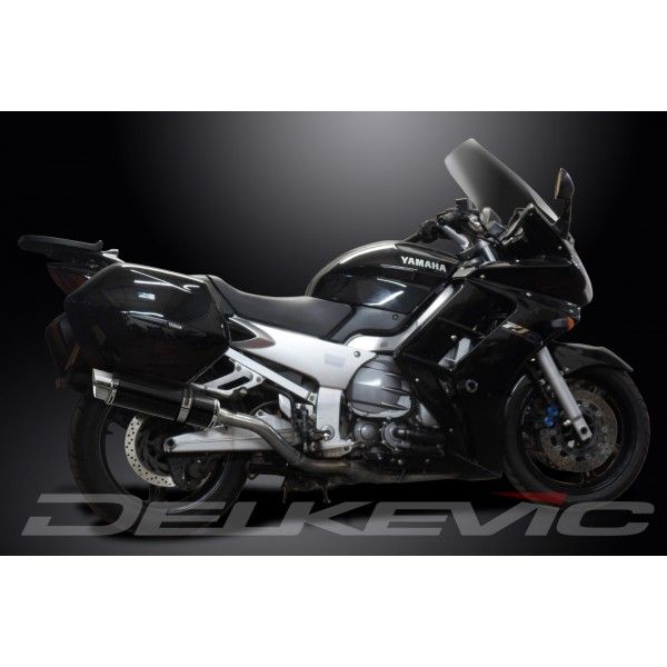 Delkevic slip-on kit Round Carbon 350mm - FJR1300 (2000-2005)