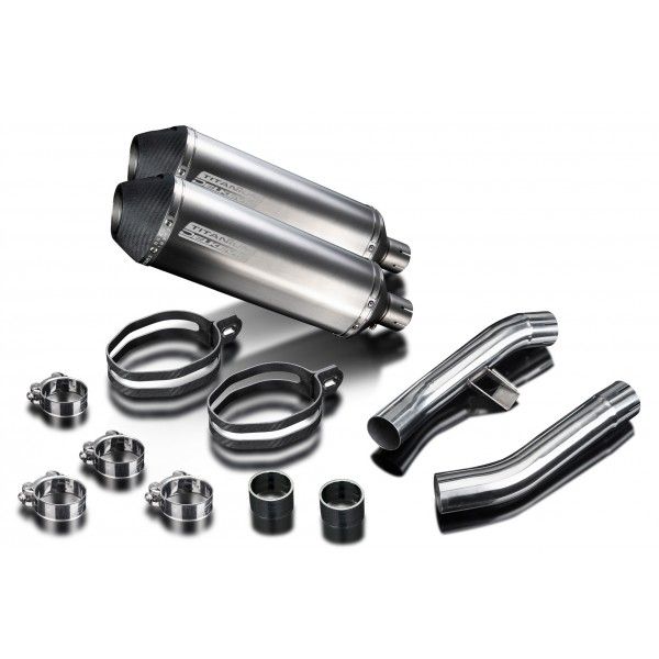 Delkevic slip-on kit X-Oval Titanium 343mm - FJR1300 (2006-2020)