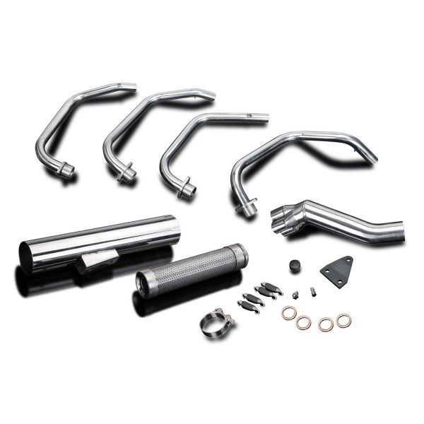 Delkevic volledig systeem Short Straight RVS 350mm - GS1100G (1982-1984)