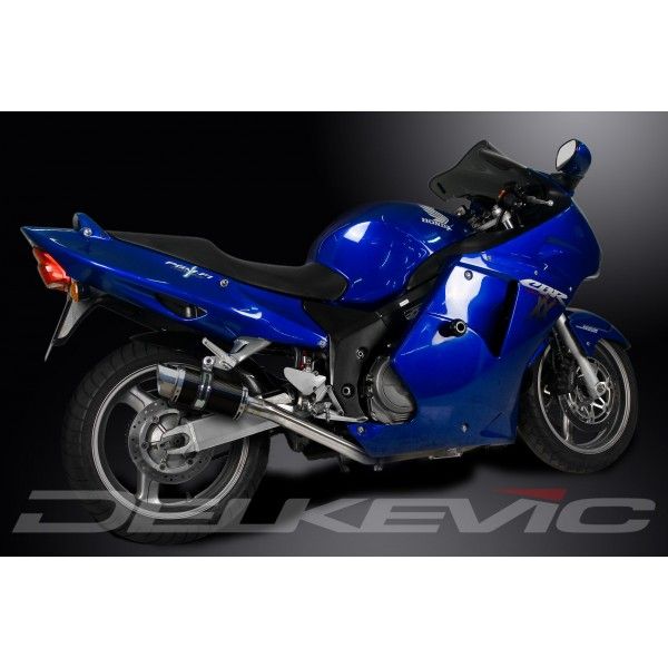 Delkevic volledig systeem Round Carbon 200mm - CBR1100XX BLACKBIRD (1996-2009)