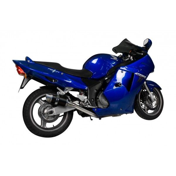 Delkevic volledig systeem Round Carbon 200mm - CBR1100XX BLACKBIRD (1996-2009)