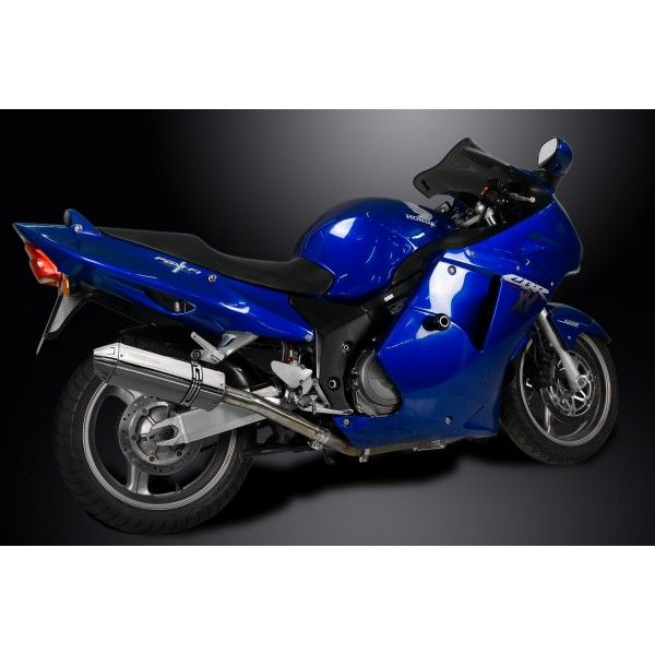 Delkevic slip-on kit Tri-Oval RVS 320mm - CBR1100XX BLACKBIRD (1996-2009)