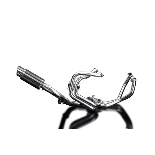 Delkevic volledig systeem Round Carbon 200mm - VFR800F 14-19 VFR800X 15-6