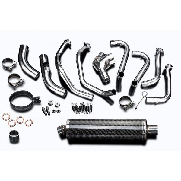 Delkevic volledig systeem Oval Carbon 450mm - VFR800F 14-19 VFR800X 15-12