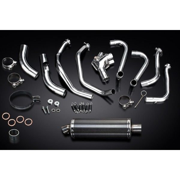 Delkevic volledig systeem Oval Carbon 350mm - VFR800F 14-19 VFR800X 15-13