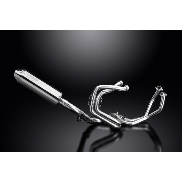 Delkevic volledig systeem Tri-Oval RVS 320mm - VFR800F 14-19 VFR800X 15-15