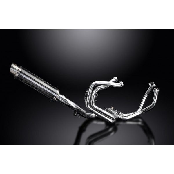 Delkevic volledig systeem Round Carbon 350mm - VFR800F 14-19 VFR800X 15-17