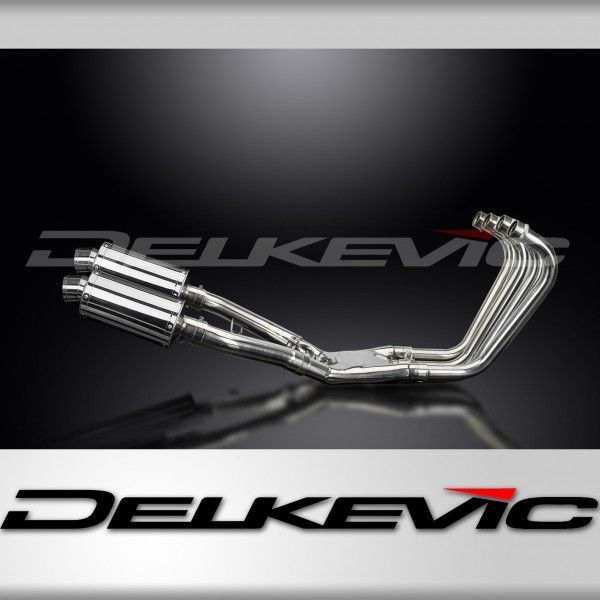 Delkevic volledig systeem Oval RVS 225mm - FJ1200 (1TX) (1986-1987)