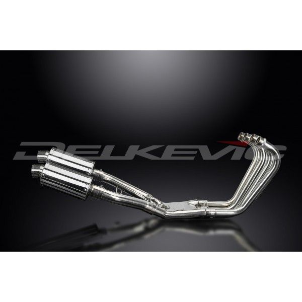 Delkevic volledig systeem Oval RVS 225mm - FJ1200 (1TX) (1986-1987)