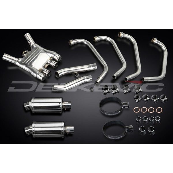 Delkevic volledig systeem Oval RVS 225mm - FJ1200 (1TX) (1986-1987)